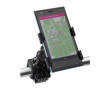 Zwarte plastic smartphonehouder speciaal voor fietsen kleur zwart