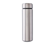RVS thermosfles van gerecycled materiaal met theefilter 425ml kleur zilver