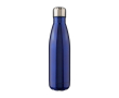 Roestvrijstalen fles met zilveren schroefdop, 650 ml kleur blauw