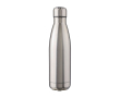 Roestvrijstalen fles met zilveren schroefdop, 650 ml kleur zilver