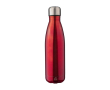 Dubbelwandige thermosfles van gerecycled roestvrij staal 500ml kleur rood