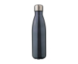 Dubbelwandige thermosfles van gerecycled roestvrij staal 500ml kleur grafiet