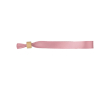 Polsbandje voor evenementen van RPET met sluiting van bamboe kleur roze
