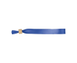 Polsbandje voor evenementen van RPET met sluiting van bamboe kleur ultramarijn blauw