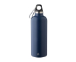 Dubbelwandige thermosfles van roestvrij staal 500ml kleur blauw