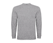 T-shirt met lange mouwen van katoen 165 g/m² Roly Direct Pointer kleur lichtgrijs
