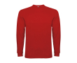 T-shirt met lange mouwen van katoen 165 g/m² Roly Direct Pointer kleur rood