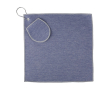 RPET-handdoek speciaal voor golf met zakje voor de bal kleur ultramarijn blauw