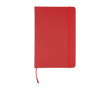 Duurzaam RPET notitieboek A5 hardcover met gelinieerde pagina’s kleur rood