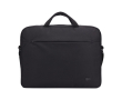 Gerecyclede polyester laptoptas, Case Logic Invigo 15,6 inch kleur zwart