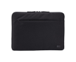 Gerecyclede polyester laptophoes, gevoerd, Case Logic Invigo 14 inch kleur zwart
