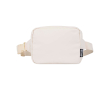 Reis-schoudertas van gerecycled polyester met compartiment 1 L kleur gebroken wit