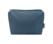 Duurzame reistoilettas met hoofdvak 2 L kleur cyaan blauw