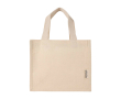 Boodschappentas van gerecycled katoen 9L 220 g/m2 kleur naturel