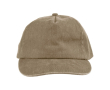 5-panel pet in diverse kleuren met stonewashed effect 240 g/m2 kleur khaki