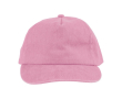 5-panel pet in diverse kleuren met stonewashed effect 240 g/m2 kleur roze