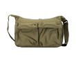 Laptoptas met kofferband en verborgen vak 13'' kleur donkergroen