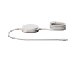 USB-C 2-in-1-oplaadkabel met draadloos Zens-laadstation kleur wit