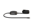 USB-C 2-in-1-oplaadkabel met draadloos Zens-laadstation kleur zwart