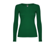 Dames shirt met lange mouwen 160 g/m² Roly Direct Extreme kleur groene fles
