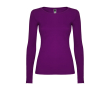 Dames shirt met lange mouwen 160 g/m² Roly Direct Extreme kleur paars