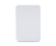 Magnetische snellaad powerbank 5.000 mAh - BrandCharger kleur wit