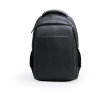 Executive rugzak van eco-polyester met trolleyband voor laptop 13” kleur zwart