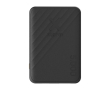 Powerbank met snelle lading, 2 poorten en FastCharge 5.000 mAh kleur zwart