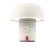 Luidspreker van staal en kunststof met dimbare LED-lamp Kooduu 10W kleur wit