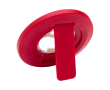 Magnetische 2-in-1 telefoonhouder met geïntegreerde flesopener kleur rood