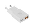 Xtorm XG2SL025 Go2 SlimLine ultraslanke oplader, perfect voor op reis kleur wit