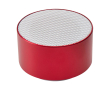 Bluetooth-speaker van gerecycled aluminium met microfoon 3W kleur rood