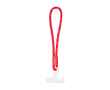 Smartphonepolsband met verstelbare band en insert voor hoesje kleur rood