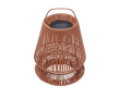 Draagbare lampenkap van gerecycled plastic voor Originalhome-lamp kleur onverzadigd rood