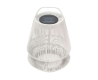 Draagbare lampenkap van gerecycled plastic voor Originalhome-lamp kleur lichtgrijs