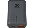 Snelle reisoplader met USB-C- en USB-A-poorten 65W Xtorm kleur zwart