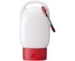 Zonnecrème SPF 30 met geïntegreerde karabijnhaak en vanillegeur 30ml kleur rood