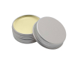 Lippenbalsem met aluminium behuizing en SPF 15 bescherming kleur beige