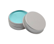 Lippenbalsem met aluminium behuizing en SPF 15 bescherming kleur lichtblauw
