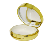 Lippenbalsem met vanillegeur en ingebouwde spiegel SPF 15 kleur goud