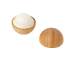 Lippenbalsem met vanillegeur en bamboe behuizing SPF 15 kleur hout