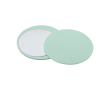 Elegante openschuifbare make-upspiegel voor snelle touch-ups kleur mist groen