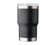 RVS gerecyclede beker 350ml met keramische coating kleur zwart
