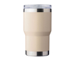 RVS gerecyclede beker 350ml met keramische coating kleur beige