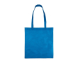 Non-woven tas van gerecycled materiaal 80 g/m² met gelaste hengsels kleur lichtblauw