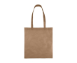 Gerecyclede non-woven tas in verschillende kleuren 80 g/m² kleur bruin