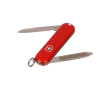Victorinox roestvrijstalen sleutelhangerzakmes met 6 functies kleur rood