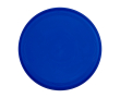 Ronde frisbee van gerecycled plastic met gespikkelde afwerking kleur blauw