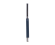 Rollerpen van messing en RPET, blauwschrijvend kleur blauw