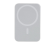 Magnetische MagSafe-powerbank met draadloos opladen 5.000 mAh kleur wit